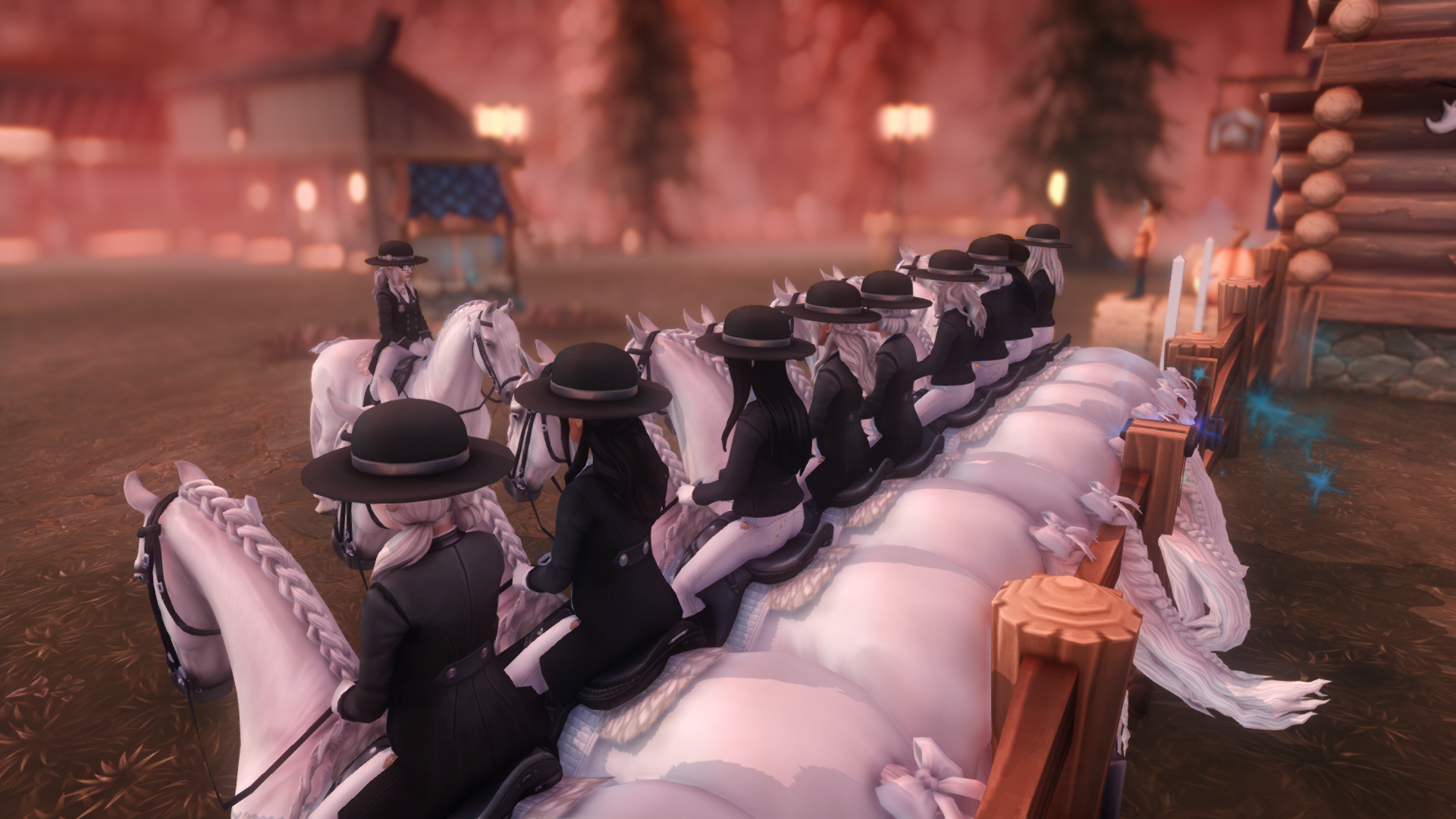 Zdjęcie grupowe z tyłu podczas eventu